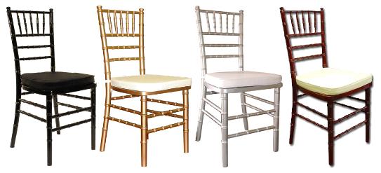 cheap chiavari chair hire